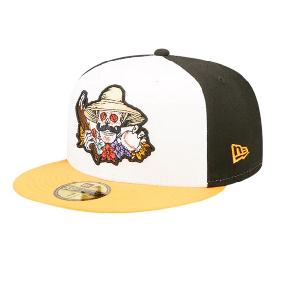 New Era MiLB Authenic On-Field Dia De Los Hooks 59FIFTY Fitted Cap Size 7 1/4 - Picture 1 of 4